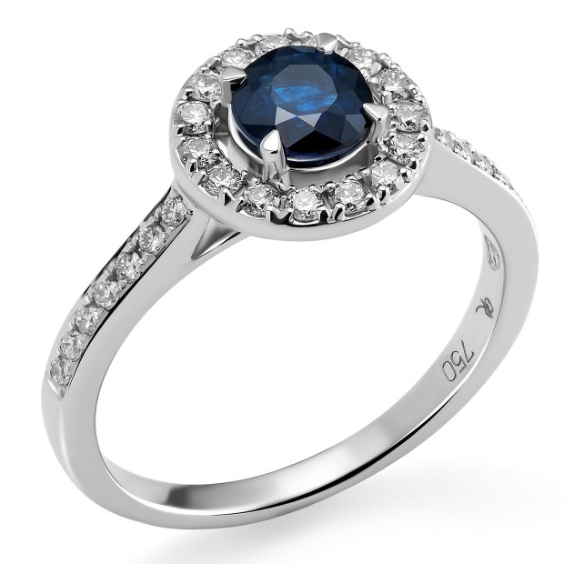 orphelia Orphelia® Women's Whitegold 18C Ring - Silver RD-3916/SA