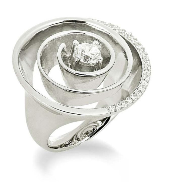 orphelia Orphelia® Women's Sterling Silver Ring - Silver ZR-3566