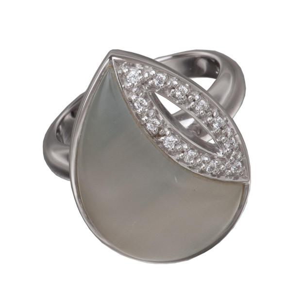 orphelia Orphelia® Women's Sterling Silver Ring - Silver ZR-3633