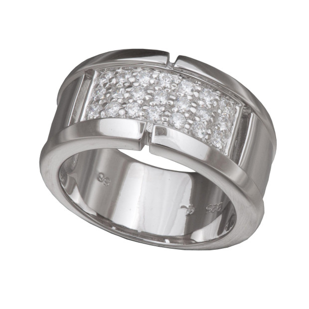 orphelia Orphelia® Women's Sterling Silver Ring - Silver ZR-3645