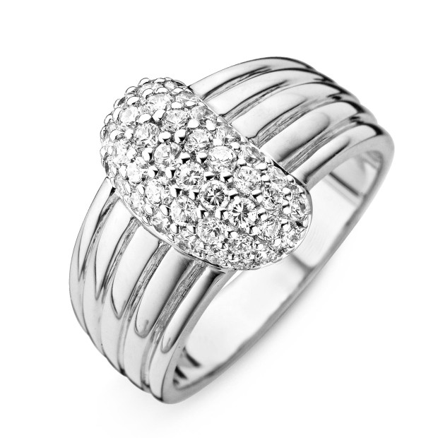 orphelia Orphelia® Women's Sterling Silver Ring - Silver ZR-3756