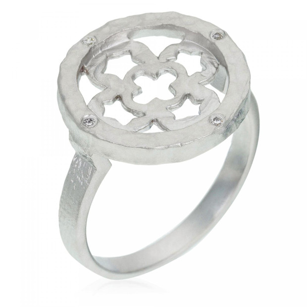 orphelia Orphelia® Women's Sterling Silver Ring - Silver ZR-3940
