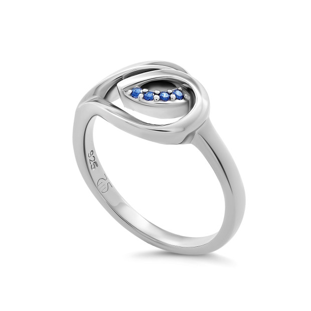orphelia Dazzle Silver Ring ZR-7518/B
