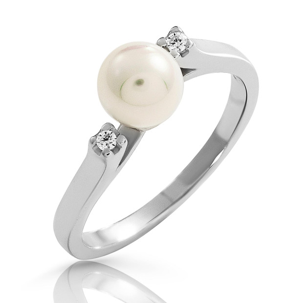 orphelia Orphelia® 'Diana' Women's Sterling Silver Ring - Silver ZR-7543