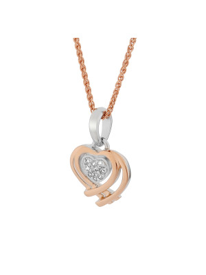 Anni Silver Chain With Pendant ZH-7368 RG #1