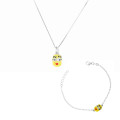 Silver Set: Chain-pendant + Bracelet SET-7135/2 #1