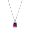 Enora Silver Chain With Pendant ZH-7425/RU #1