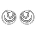 Orphelia Elaine Silver Stud Earrings ZO-7084 #1
