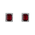ORPHELIA SILVER Enora Stud Earrings ZO-7425/RU