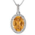 Orphelia Astrid White-gold 18k Pendant HD-4202 #1