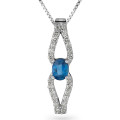 Orphelia Albertine White-gold 18k Pendant HD-4203 #1