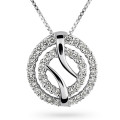 Orphelia Cordelia White-gold 18k Pendant HD-4206 #1