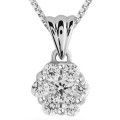 Orphelia Edina White-gold 18k Pendant HD-4208 #1