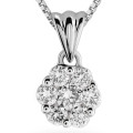 Orphelia Edina White-gold 18k Pendant HD-4209 #1