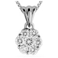 Orphelia Edina White-gold 18k Pendant HD-4211 #1