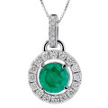 Orphelia Evina White-gold 18k Pendant HD-4213/EM #1