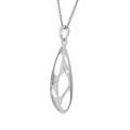 Ava Silver Chain With Pendant ZH-7374 #1