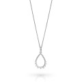 Orphelia Petal Sterling Silver Chain with Pendant ZH-7564 #1