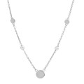 Milena Silver Necklace ZK-7379 #1