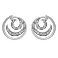 Orphelia Elaine Silver Stud Earrings ZO-7084 #1