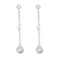 Milena Silver Drop Earrings ZO-7379 #1