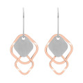 Orphelia Inez Silver Drop Earrings ZO-7391 #1