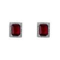 ORPHELIA SILVER Enora Stud Earrings ZO-7425/RU