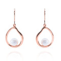 Orphelia Baptiste Silver Drop Earrings ZO-7507/RG #1