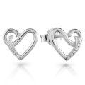 Ida Silver Stud Earrings ZO-7521 #1