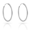 Orphelia Anita Sterling Silver Hoop Earrings ZO-7553 #1