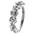 Orphelia® Women's Sterling Silver Ring - Silver ZR-3934