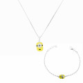 Silver Set: Chain-pendant + Bracelet SET-7135/1 #1