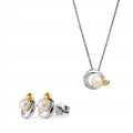 Mathilde Silver Set: Chain-pendant + Earrings SET-7510/G #1