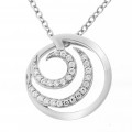 Orphelia Elaine Silver Chain With Pendant ZH-7084 #1