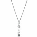 'Madelyn' Women's Sterling Silver Pendant with Chain - Silver ZH-7583