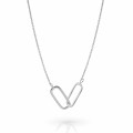 Orphelia Rose Sterling Silver Necklace ZK-7561 #1