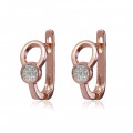 Ambra Silver Hoop Earrings ZO-7439