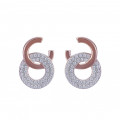 Orphelia Carleen Silver Drop Earrings ZO-7440 #1