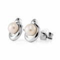 Mathilde Silver Stud Earrings ZO-7510 #1