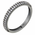 Orphelia® Women's Sterling Silver Ring - Silver ZR-6011/2