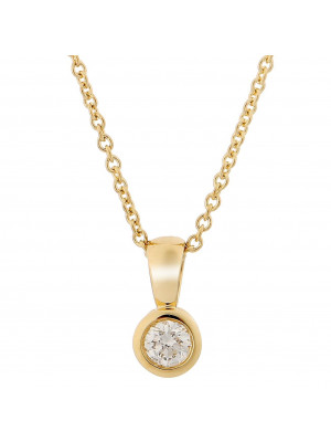 Orphelia Rosalind Yellow-gold 18k Chain With Pendant KD-2030/1 #1