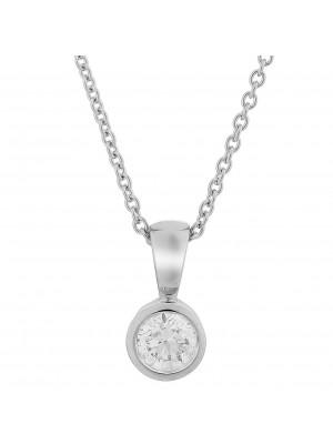 Orphelia Rosalind White-gold 18k Chain With Pendant KD-2032 #1