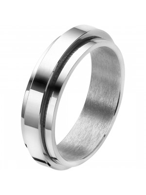 Unisex's Sterling Silver Wedding ring - Silver OR4119/56