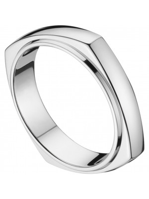 Unisex's Sterling Silver Wedding ring - Silver OR4490/N/A1/5/62