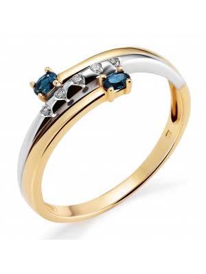 Two-Tone 18K Ring RD-33361 #1