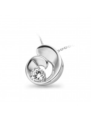 Orphelia Women's Silver Pendant with Chain ZH-4656
