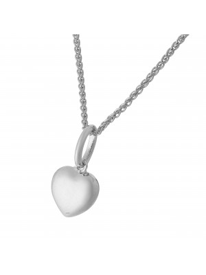 Women's Sterling Silver Chain with Pendant - White ZH-7017