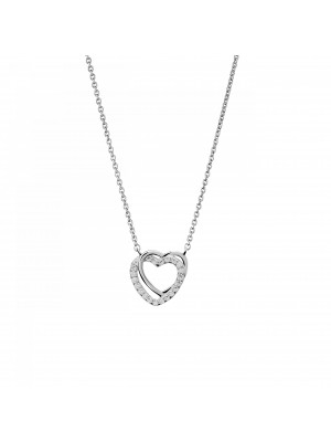 Ariana Silver Necklace ZK-7482 #1