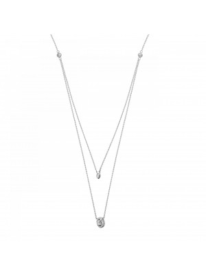 Silver Necklace ZK-7492 #1