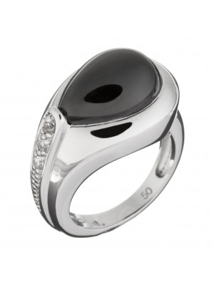 Orphelia® Women's Sterling Silver Ring - Silver ZR-3624